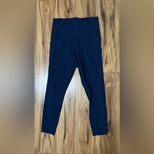 Fabletics Maternity PureLuxe High-Waisted Leggings-NAVY